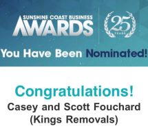 Sunshine Coast Business Awards 2019 - Removalists